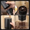 Электрическая кофемолка Grinder Electric Black МА-553 (96)