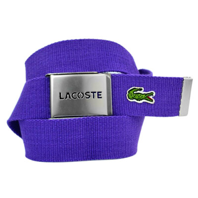 Ремень текстильный Lacoste 35Stropa-022 purple