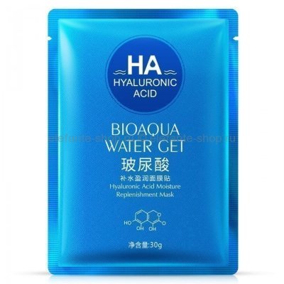 Маска с Гиалуроновой кислотой Bioaqua Hyaluronic Acid Water Get Mask