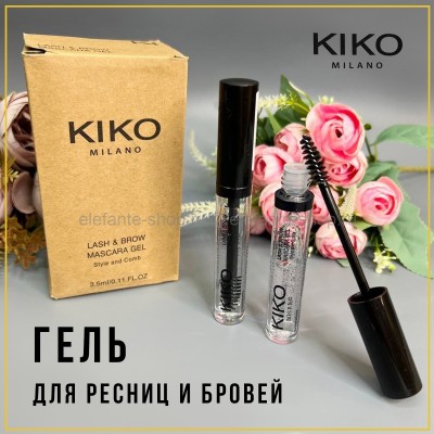 Гель для бровей и ресниц KIKO Lash and Brow Mascara Gel 3.5ml