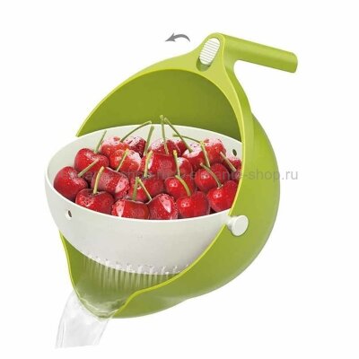 Корзина (дуршлаг) для мытья фруктов и овощей Drain Basket KP-401