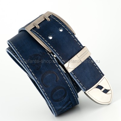Ремень джинсовый ELEFANTE Dark Blue 5254