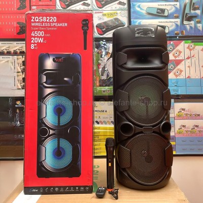 Портативная беспроводная колонка Speaker ZQS8220 Black (15)