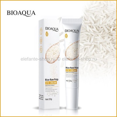 Увлажняющий крем для кожи вокруг глаз с экстрактом риса Bioaqua Rice Raw Pulp Eye Cream 20g