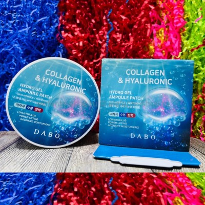 Патчи DABO Collagen & Hyaluronic Hydro Gel Ampoule Patch (125)