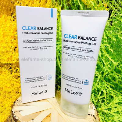 Пилинг-гель MeLoSo Clear Balance Hyaluron Aqua Peeling Gel (78)