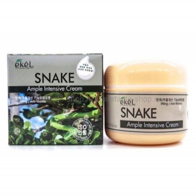 Крем для лица Ekel Snake Ample Intensive Cream, 100 мл (51)