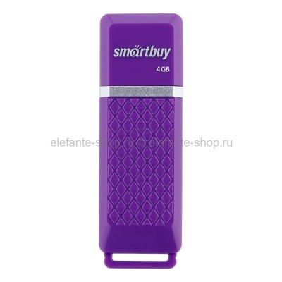 Флеш-накопитель USB 4GB Smart Buy Quartz Purple (UM)