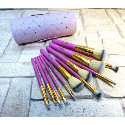 Набор кистей для макияжа Note Brush Set Pink, 12 штук (125)