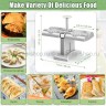 Машинка для лепки пельменей и вареников S-159 Белая (BJ)