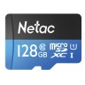 Карта памяти MicroSD 128GB  Netac P500 Standard Class 10 UHS-I + SD адаптер (UM)