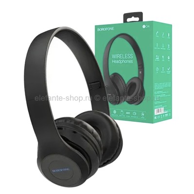 Беспроводные наушники Borofone Wireless Headphones BO4 Black (15)