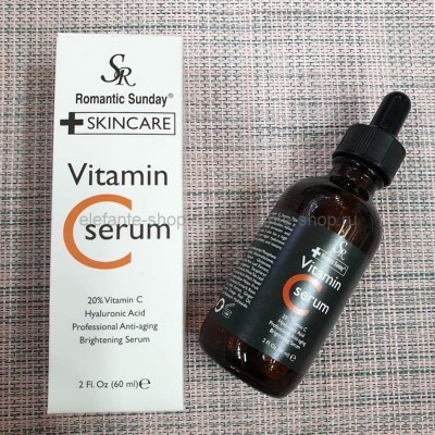Сыворотка для лица ROMANTIC Sunday Skins Care Serum Naturals Vitamin C, 60 мл (106)