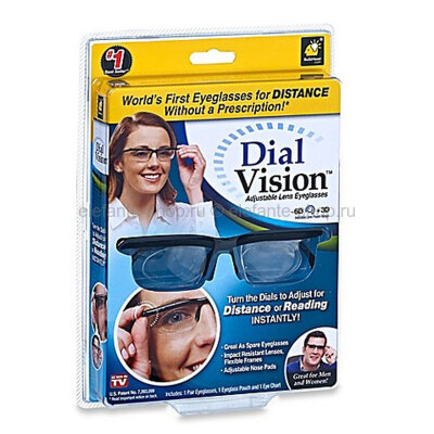 Очки с регулировкой линз Dial Vision, TV-474