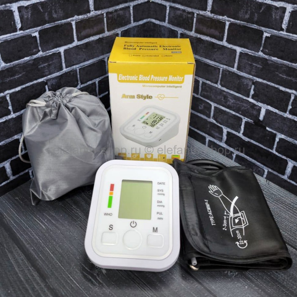 Электронный тонометр Electronic Blood Pressure Monitor МА-482 (96)