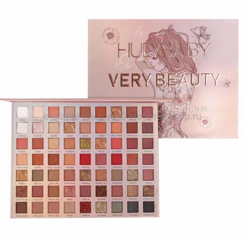 Тени для век Huda Baby Very Beauty матовые+сатиновые