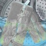 Мешок для стирки обуви и вещей из микрофибры S-248 Серый (BJ)