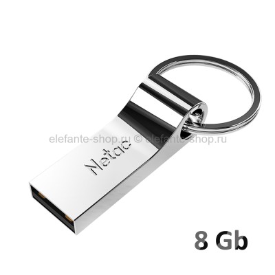 Флеш-накопитель USB  8GB Netac U275 Silver (UM)