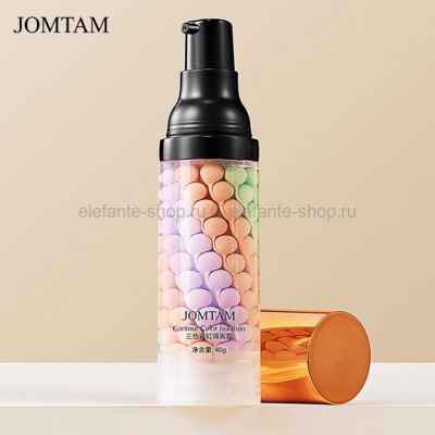Трехцветная основа под макияж JOMTAM ISOLATION Three Color Grooming, 40 гр