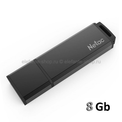 Флеш-накопитель USB 8GB Netac U351 Black (UM)