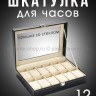 Шкатулка для часов на 12 отделений S-231 (BJ)