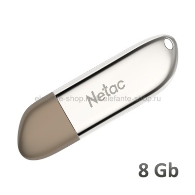 Флеш-накопитель USB 8GB Netac U352 Silver (UM)