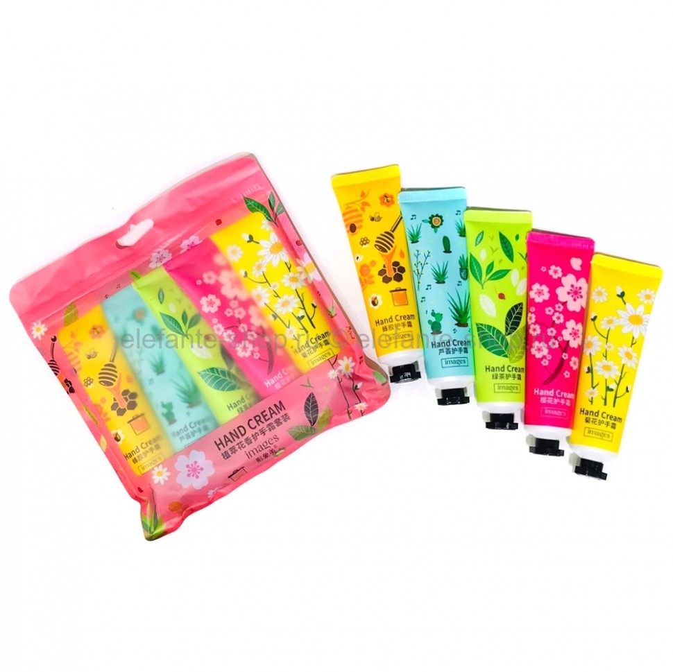 Набор питательных увлажняющих кремов Images Hand Cream, 5х30гр (125)