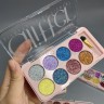 Тени для век GLITTER , в ряду 4 шт