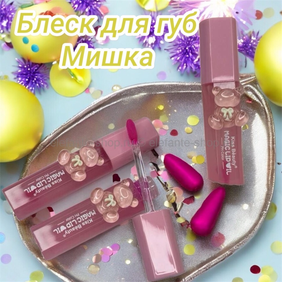 Блеск для губ Мишка