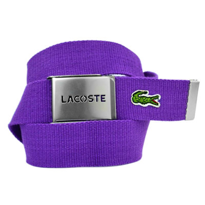 Ремень текстильный Lacoste 35Stropa-024 lilac