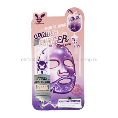Тканевая маска Elizavecca Fruit Deep Power Ringer Mask 23ml (51)