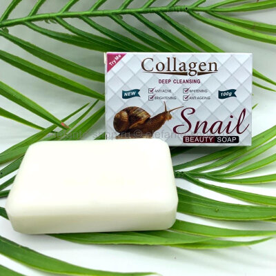 Мыло Pei Mei Collagen Effect Snail Essence, 100 гр