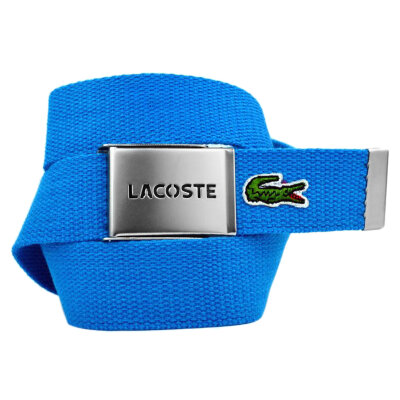 Ремень текстильный Lacoste 35Stropa-021 light blue