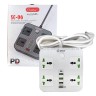 Сетевой фильтр-удлинитель GFUZ SC-06 3-USB 4-Socket (15)