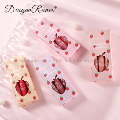 Набор блесков для губ Dragon Ranee Strawberry Lipstick Set (106)