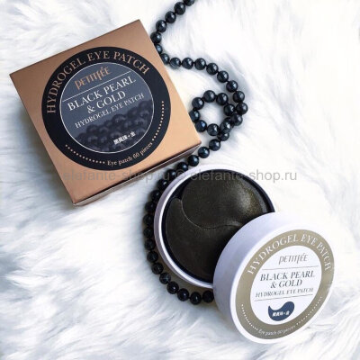 Патчи PETITFEE Black Pearl & Gold Hydrogel Eye Patch (125)
