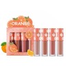 Набор мини-помад для губ Dragon Ranee Orange 4in1 Lipstick Set