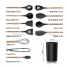 Набор кухонный 12 piece Silicone Kitchen Set KP-510 (TV)