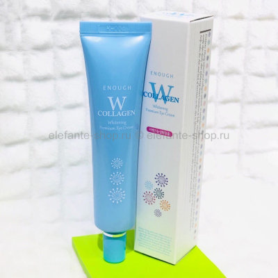 Крем для век Enough W Collagen Whitening Premium Eye Cream 30ml (78)