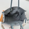 Сумка LV, люкс качества, текстиль + натуральная кожа