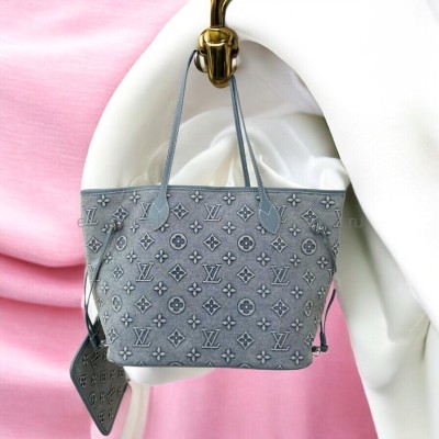 Сумка LV, люкс качества, текстиль + натуральная кожа 1