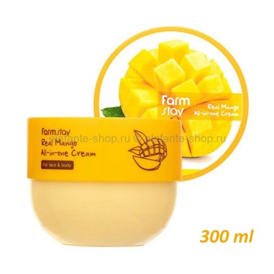 Крем FarmStay Real Mango All in One Cream for Body and Face 300ml (125)