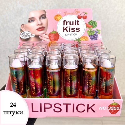 Бальзамы для губ Geraldy Fruit Kiss Magic Lipstick N.3350, 24 штуки
