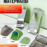 Овощерезка ручная для овощей и фруктов с контейнером S-30 зеленая (BJ)