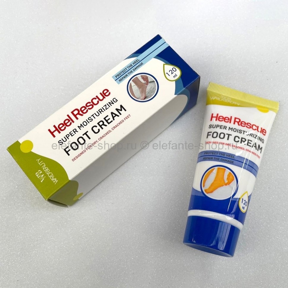 Увлажняющий крем для ног WARDABEAUTY Heel Rescue Foot Cream 120ml (106)