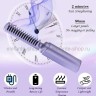 Расческа для выпрямления и завивки волос S-124 розовая (BJ)