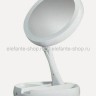 Зеркало косметическое с подсветкой S-126 белое (BJ)