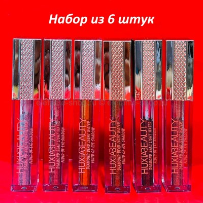 Набор блесков для губ Huxia Beauty Lip Gloss No.5145 6 штук (125)