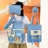 Набор сумок XINLAI BAIZI Set Bags 5in1 Blue