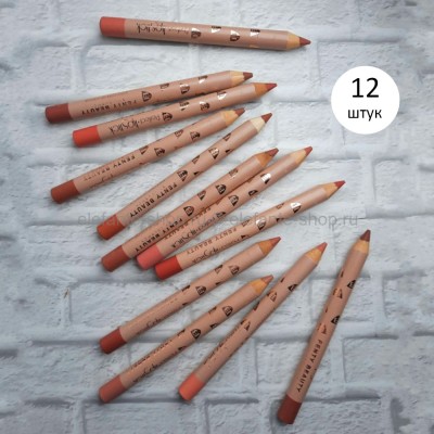 Набор карандашей для губ 12 штук 42442